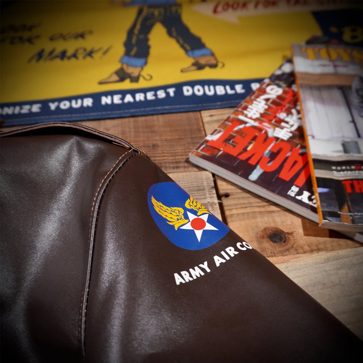 Reproduction of RealMcCoy's S27622 Contract No. A2 Flight Suit Jacket Tea Core Horse Leather Coat American Retro