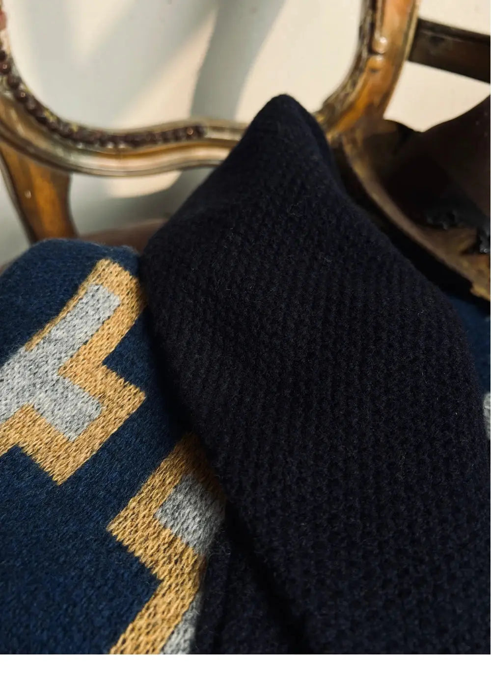 Tailor Brando American Vintage Highland Barley Neck Knit Sweater Star Cardigan Warm Men's Casual Jacket Tailor Brando