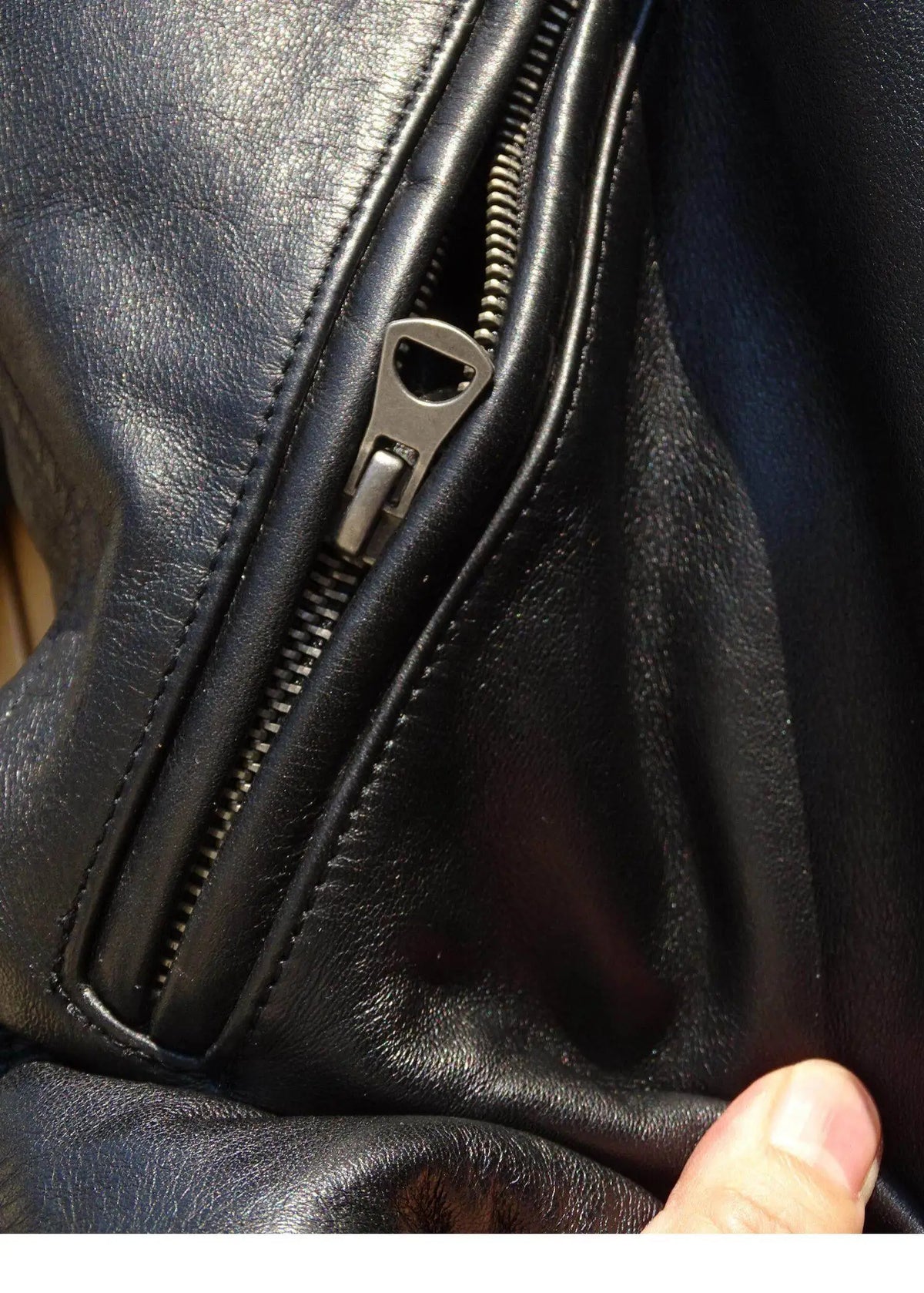 Tailor Brando Heavy Vegetable Tanned Cowhide Classic Men's Vintage Venom Genuine Leather Biker Jacket Tailor Brando