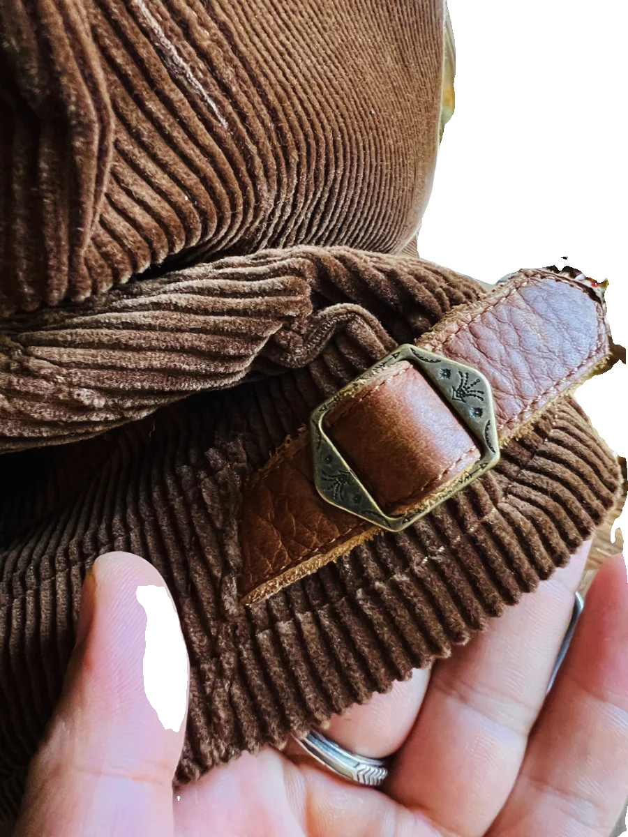 Tailor Brando 1920,s American Retro Workwear Multi-Pocket Jacket Corduroy Western Style Jacket & HOOKLESS Solid Brass Zipper