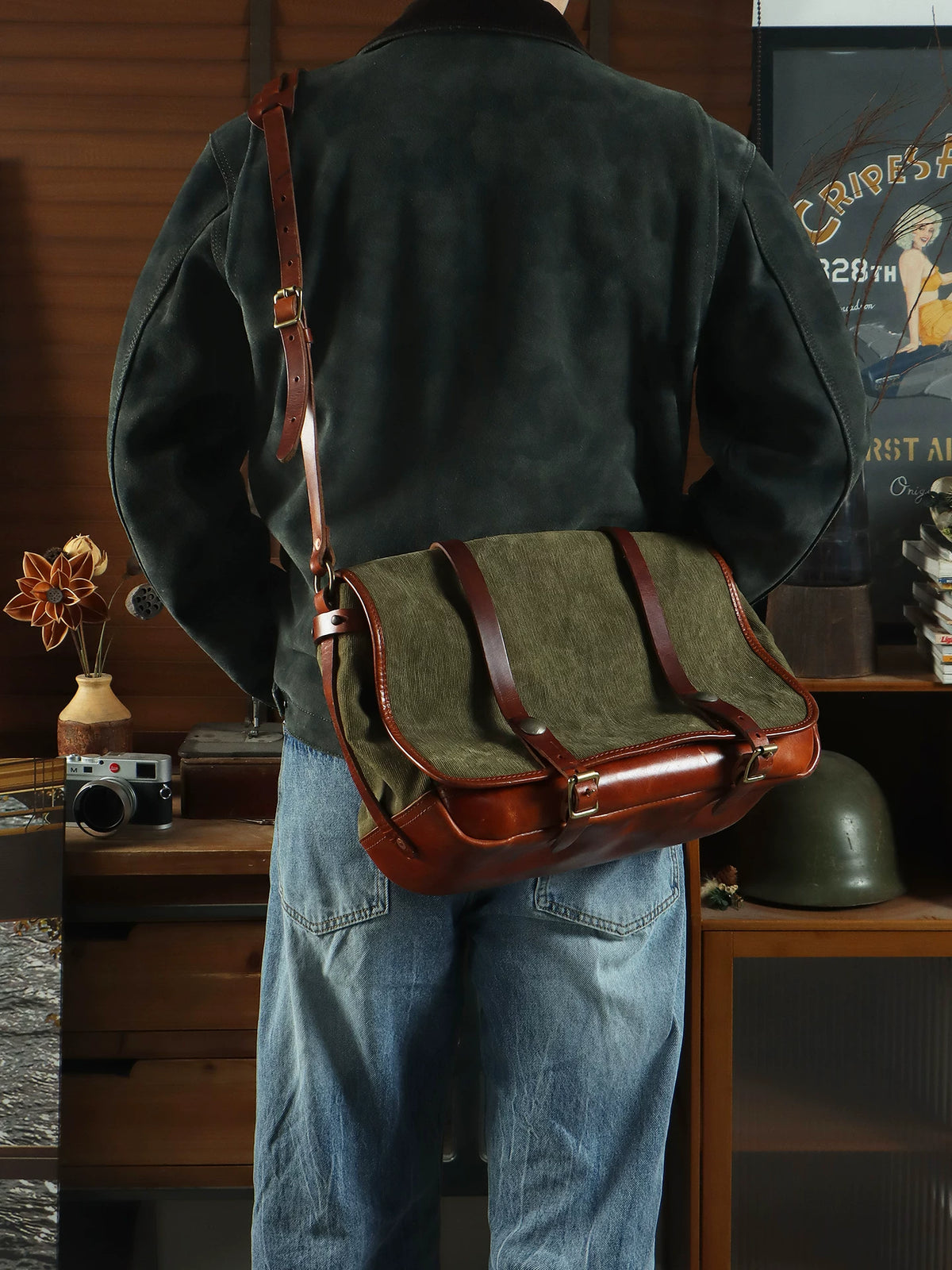 Tailor Brando Rerto Suede Cowhide Men's Lapel Collar Oversize Genuine Leather Jacket Tailor Brando