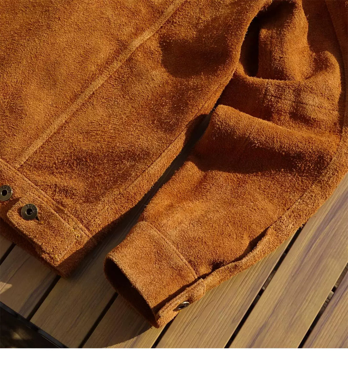Tailor Brando Handaged Suede Cowhide Men's Classic 507 Retro Genuine Leather Jacket Tailor Brando