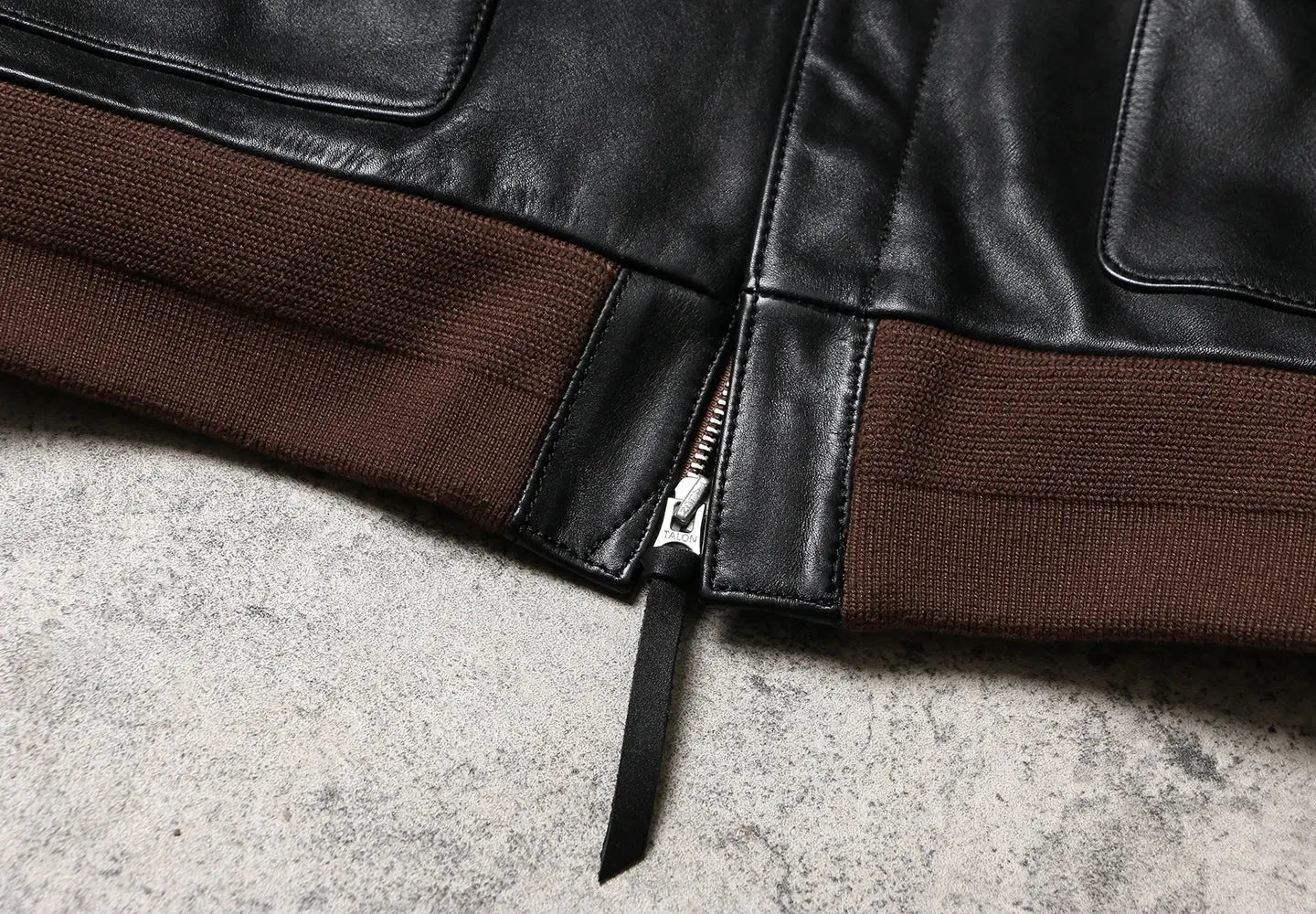 Tailor Brando McQu*en's Escape A2 Full Grain Waxed Plant Tanned Men's Genuine Leather Aviator Jacket Tailor Brando