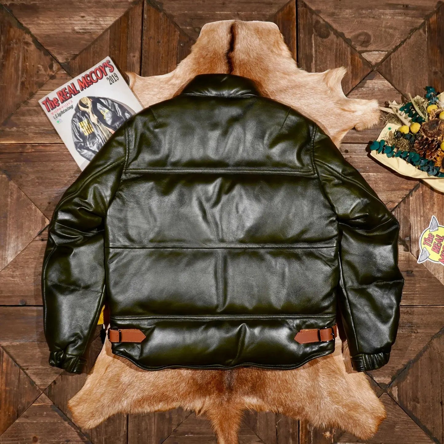 Tailor Brando Classic Italian Full-Grain Sheepskin with 380g+ White Duck Down Fill Winter Warmth Genuine Leather Down Jacket Tailor Brando