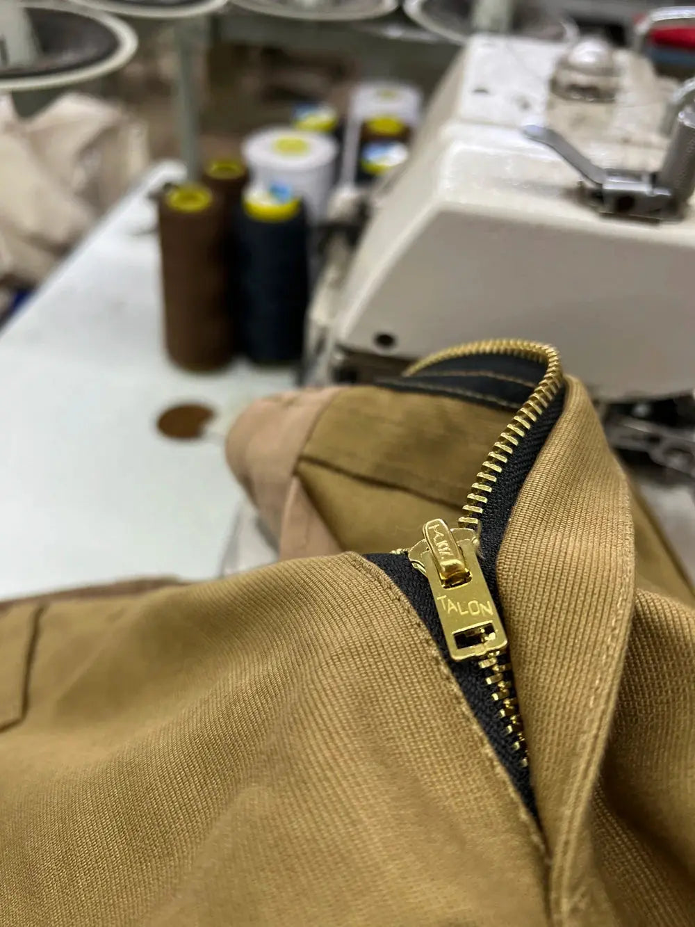Tailor Brando 378g Heavyweight Ripstop Jungle Cloth Groundwear Trousers Vintage High Waist Drawstring Work Trousers Tailor Brando