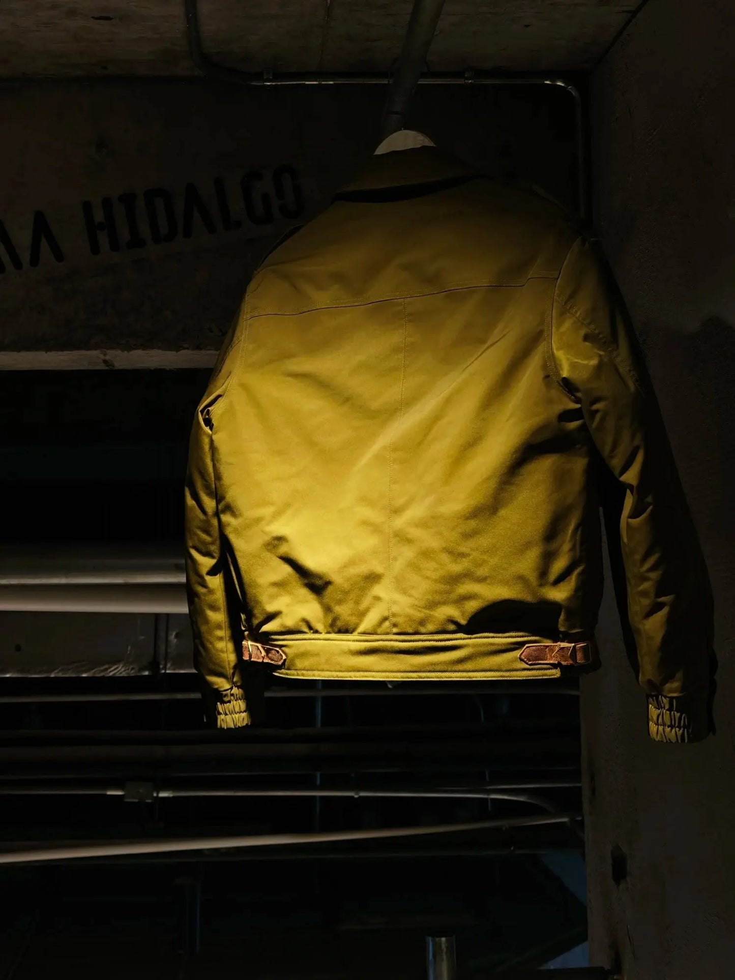 Tailor Brando British Pilot Jacket Short Cut Silhouette Lightweight Nylon Winter Down Jacket Tailor Brando