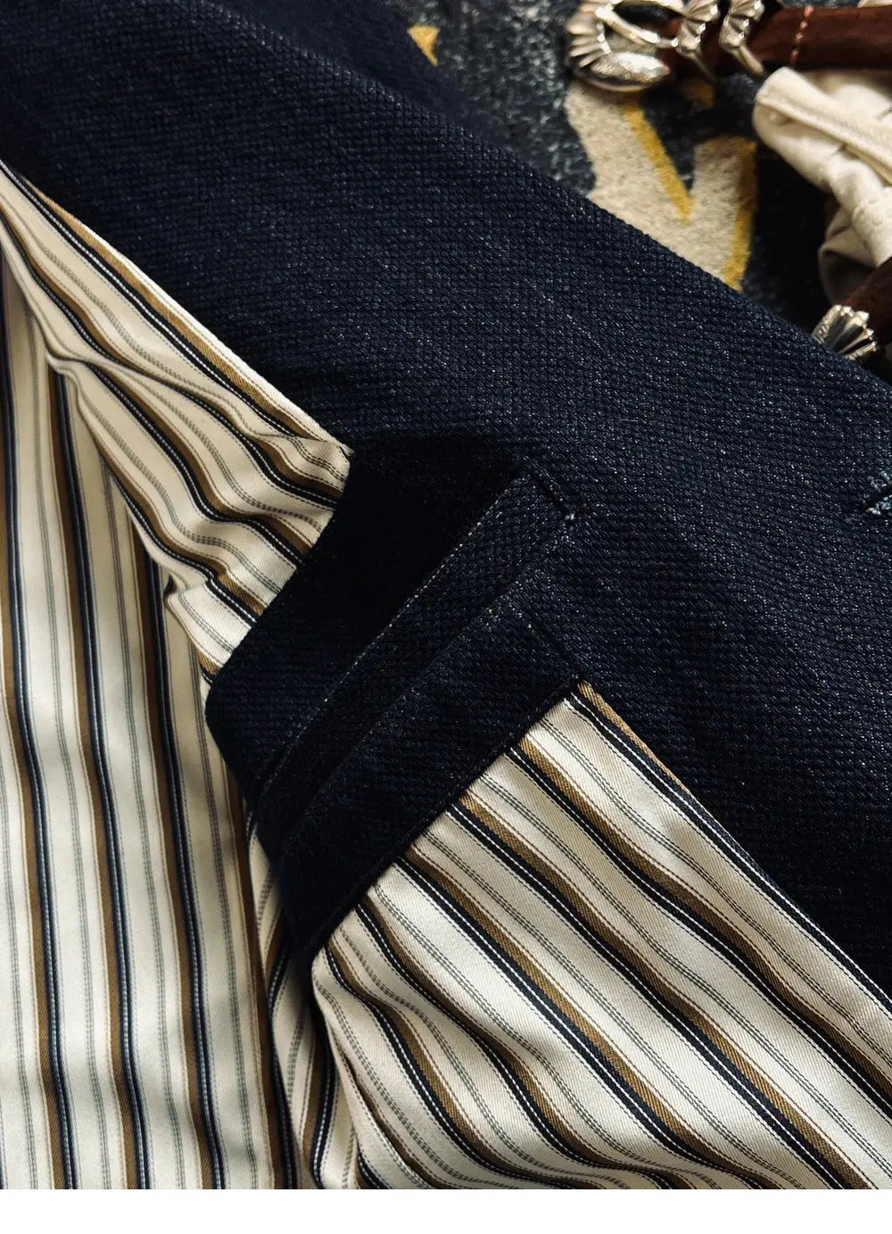 Tailor Brando American Vintage Heavyweight Sashiko Men's 1920s Casual Suit Tailor Brando