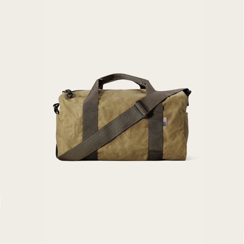 Tailor Branod American Retro Waxed Canvas 70110 Travel Bag Size 46*24*28cm Outdoor Waterproof Large Capacity Handbag