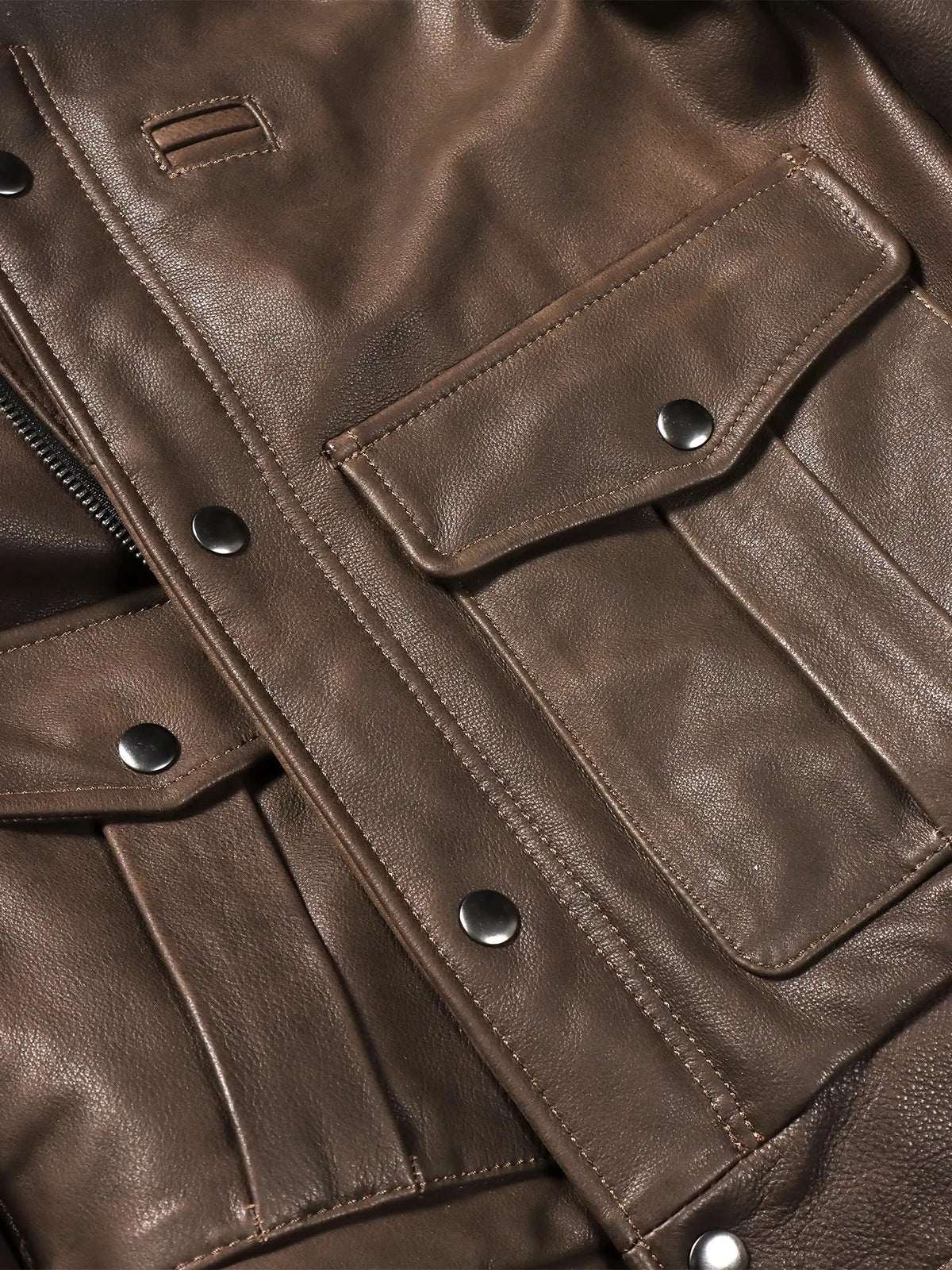 Tailor Brando Full-Grain Calfskin California Riders Classic American V