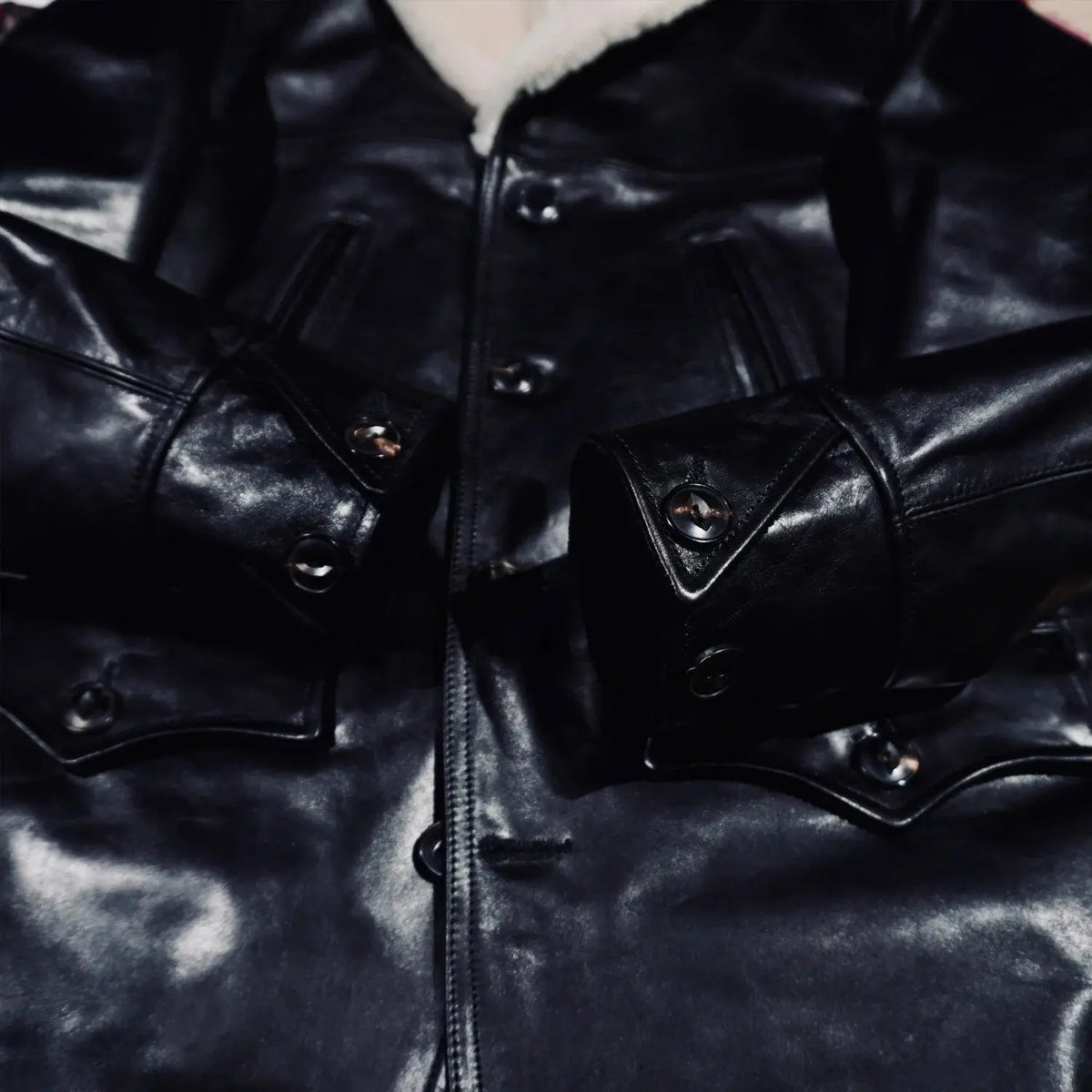 Tailor Brando Replica The R*al M*Coy's Full-Grain Vegetable Tanned Horsehide Men's Vintage Genuine Leather Switchyard Coat Tailor Brando